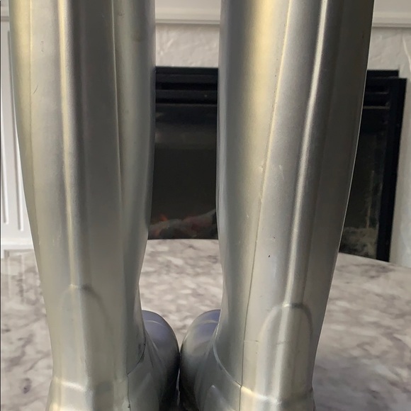 Women’s original tall Silver Hunter rain boots 6 - Picture 7 of 16